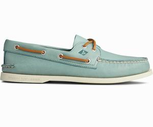 Sperry Authentic Original Whisper Bootschoenen Heren Groen | 634ABMIHJ