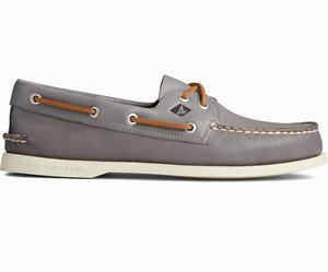 Sperry Authentic Original Whisper Bootschoenen Heren Grijs | 641CEZVDB