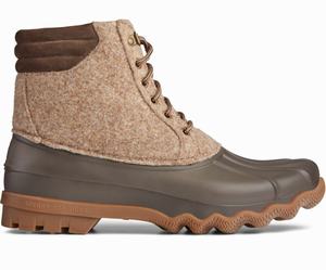 Sperry Avenue Wool Regenlaarzen Heren Bruin / Bruin | 123MCZALS