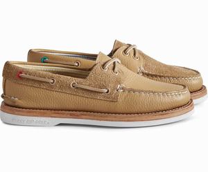 Sperry Cloud Authentic Original 2-Eye Suede Bootschoenen Dames Bruin | 847LAHZTI