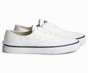 Sperry Cloud CVO Deck Sneakers Dames Wit | 167QDTYMR