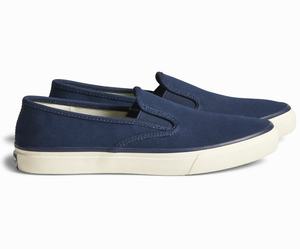 Sperry Cloud Slip On Deck Sneakers Dames Donkerblauw | 309HAYSPF