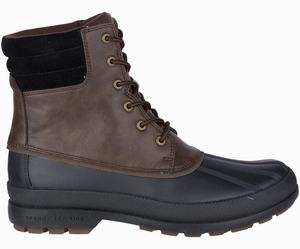 Sperry Cold Bay Regenlaarzen Heren Bruin / Zwart | 056FZYGBU