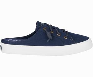 Sperry Crest Mule Sneakers Dames Donkerblauw | 760ZGXBEP