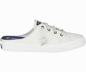 Sperry Crest Mule Sneakers Dames Wit | 620VAUJLF