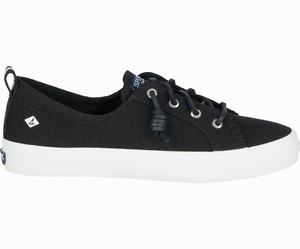 Sperry Crest Vibe Sneakers Dames Zwart | 270LDWJCP