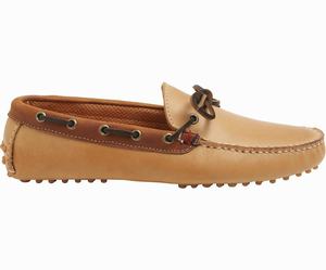 Sperry Gold Cup Handcrafted in Maine 1-Eye Driver Loafers Heren Bruin | 384TLAKYC