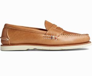 Sperry Gold Cup Handcrafted in Maine Penny Loafers Heren Bruin | 319SICXKJ