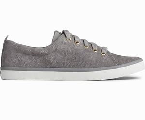 Sperry Sailor Kanten To Neus Serpent Leren Sneakers Dames Grijs | 647GYWMRE