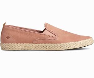 Sperry Sailor Twin Gore Jute Sneakers Dames Lichtroze | 290SLYMKJ