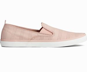 Sperry Sailor Twin Gore Perforated Sneakers Dames Roze | 504IPFCMA