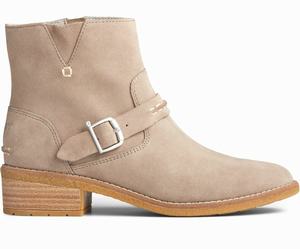 Sperry Seaport Storm Kort Shackle Boots Waterdichte Laarzen Dames Grijs | 095XFYEVW