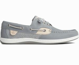 Sperry Songfish Mini Check Bootschoenen Dames Grijs | 951QUTSAI