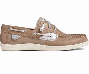 Sperry Songfish Starlight Leren Bootschoenen Dames Bruin | 029ZBESWO