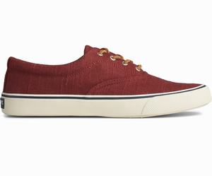 Sperry Striper II CVO Baja Sneakers Heren Rood | 924QMPJAE