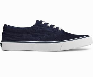 Sperry Striper II CVO Corduroy Sneakers Heren Donkerblauw | 361UPHXIY