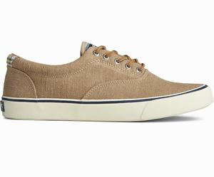 Sperry Striper II CVO Distressed Sneakers Heren Khaki | 278GFCSVW