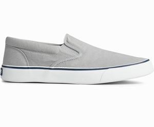 Sperry Striper II Sneakers Heren Grijs | 913ERDNLT