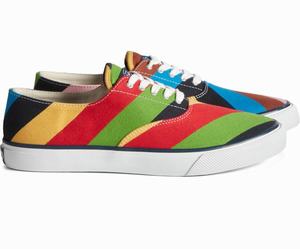 Sperry x Rowing Blazers Cloud CVO Croquet Striper Sneakers Heren Gekleurd | 216FLTQJV